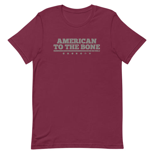 American to the bone t-shirt - Mainstream Freedom