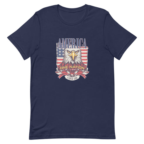 America One Nation Under God t-shirt - Mainstream Freedom