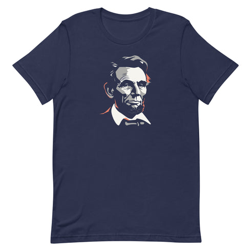 Abe Lincoln Silhouette t-shirt - Mainstream Freedom