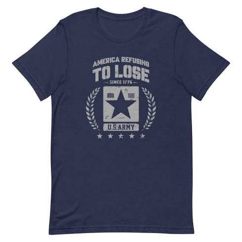 America Refusing To Lose Since 1776 t-shirt - Mainstream Freedom