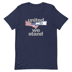 United We Stand Israel and America t-shirt - Mainstream Freedom