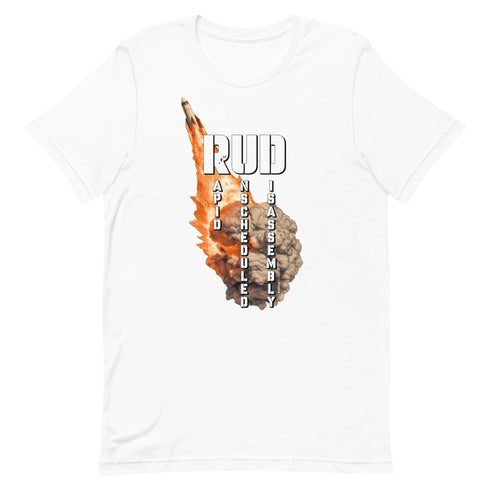 RUD - Rapid unscheduled disassembly t-shirt - Mainstream Freedom