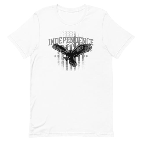 Independence Day Rugged with American Flag t-shirt - Mainstream Freedom