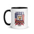 America One Nation Under God Mug with Color Inside - Mainstream Freedom