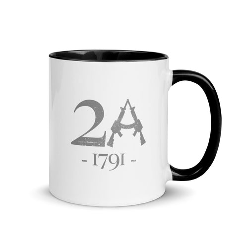 2A 1791 Mug with Color Inside - Mainstream Freedom