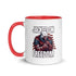 Jacked On Freedom Mug with Color Inside - Mainstream Freedom
