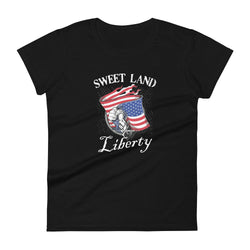Sweet Land Of Liberty Women's short sleeve t-shirt - Mainstream Freedom