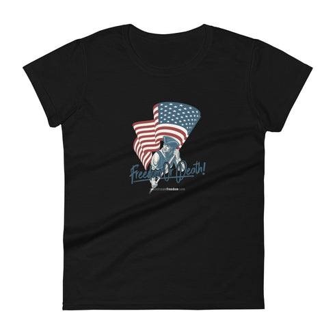 Freedom or Death Women's short sleeve t-shirt - Mainstream Freedom