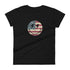 Patriot Smiley Women's short sleeve t-shirt - Mainstream Freedom