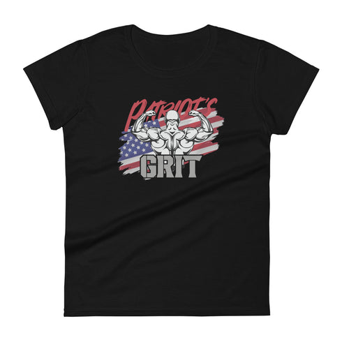 Patriot's Grit Women's short sleeve t-shirt - Mainstream Freedom