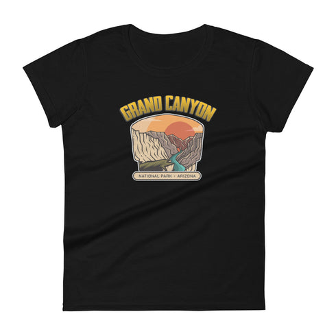 Grand Canyon Outdoors Women's short sleeve t-shirt - Mainstream Freedom
