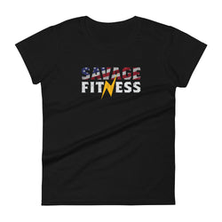 Savage Fitness Women's short sleeve t-shirt - Mainstream Freedom