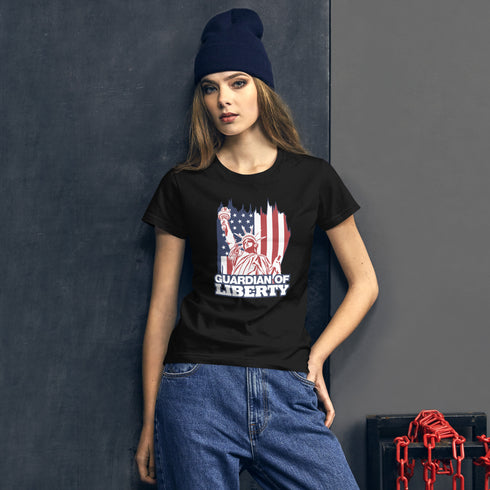 Guardian Of Liberty Women's short sleeve t-shirt - Mainstream Freedom