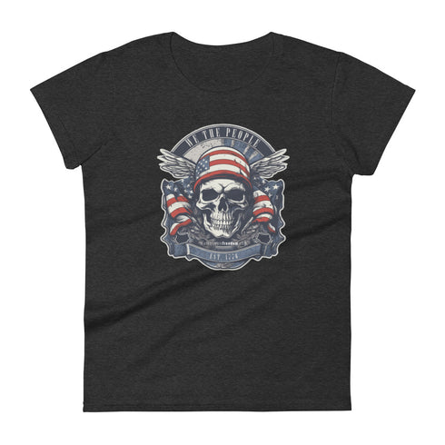 We the People Est. 1776 Women's short sleeve t-shirt - Mainstream Freedom