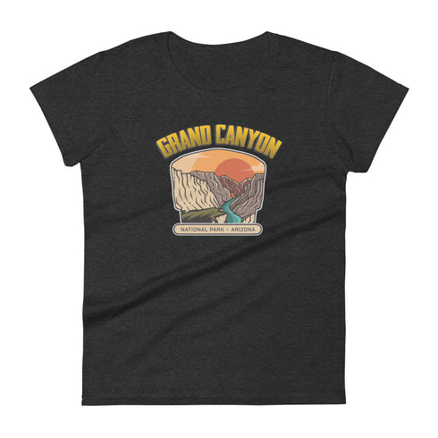 Grand Canyon Outdoors Women's short sleeve t-shirt - Mainstream Freedom