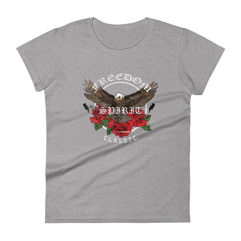 Freedom Spirit Classic Women's short sleeve t-shirt - Mainstream Freedom