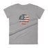 Patriot Smiley Women's short sleeve t-shirt - Mainstream Freedom