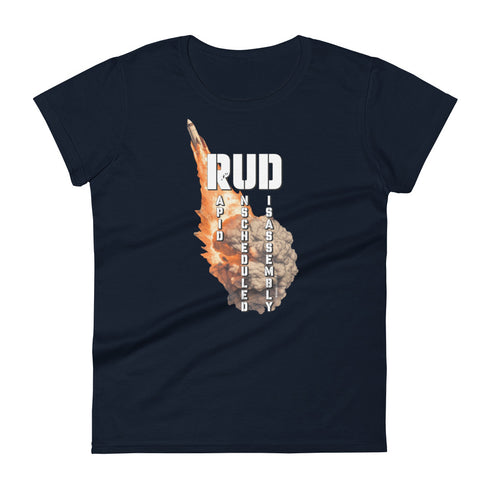 RUD - Rapid unscheduled disassembly Women's short sleeve t-shirt - Mainstream Freedom