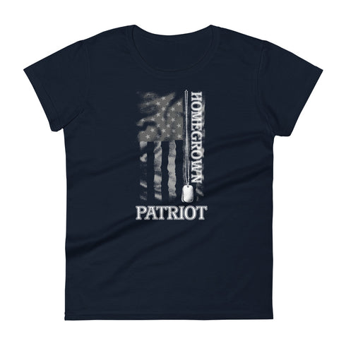 Homegrown Patriot Women's short sleeve t-shirt - Mainstream Freedom