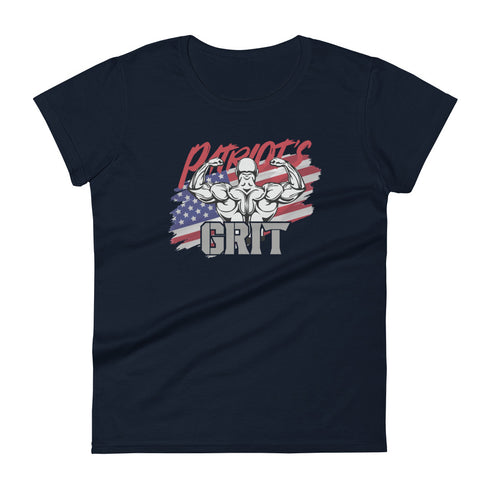 Patriot's Grit Women's short sleeve t-shirt - Mainstream Freedom