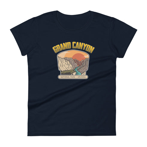 Grand Canyon Outdoors Women's short sleeve t-shirt - Mainstream Freedom