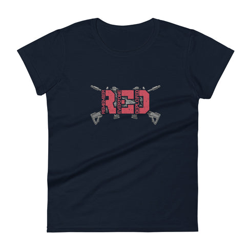 Remember Everyone Deployed Women's short sleeve t-shirt - Mainstream Freedom