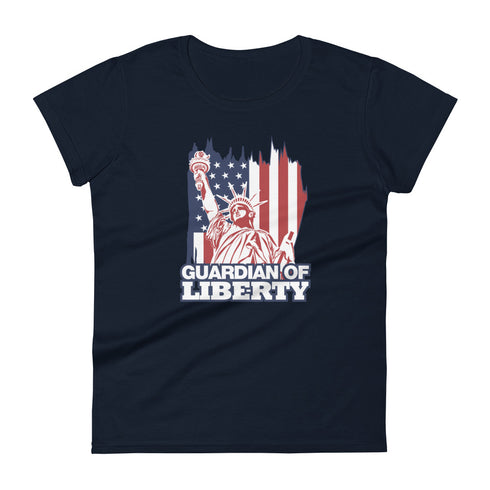 Guardian Of Liberty Women's short sleeve t-shirt - Mainstream Freedom