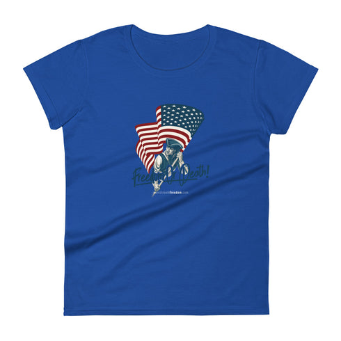 Freedom or Death Women's short sleeve t-shirt - Mainstream Freedom