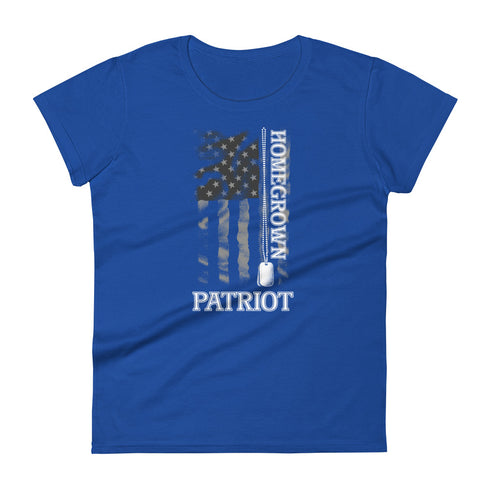 Homegrown Patriot Women's short sleeve t-shirt - Mainstream Freedom