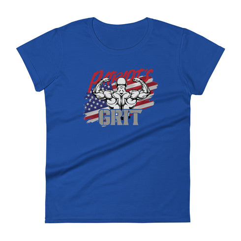 Patriot's Grit Women's short sleeve t-shirt - Mainstream Freedom