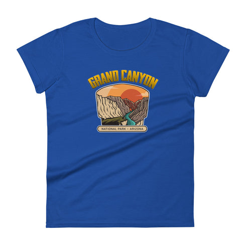 Grand Canyon Outdoors Women's short sleeve t-shirt - Mainstream Freedom