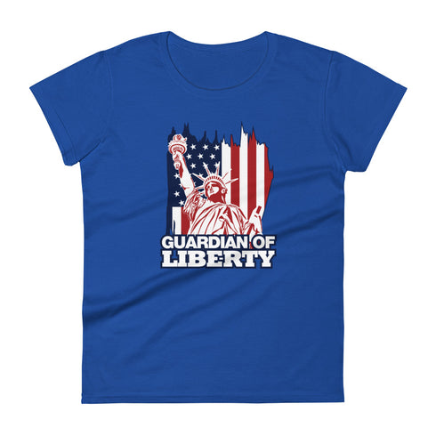 Guardian Of Liberty Women's short sleeve t-shirt - Mainstream Freedom