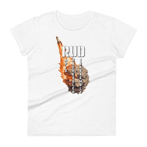RUD - Rapid unscheduled disassembly Women's short sleeve t-shirt - Mainstream Freedom