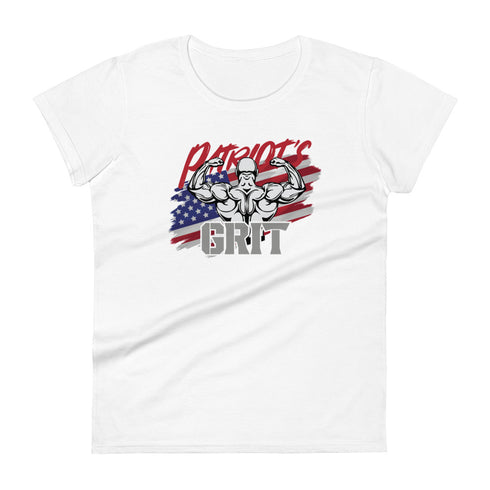 Patriot's Grit Women's short sleeve t-shirt - Mainstream Freedom