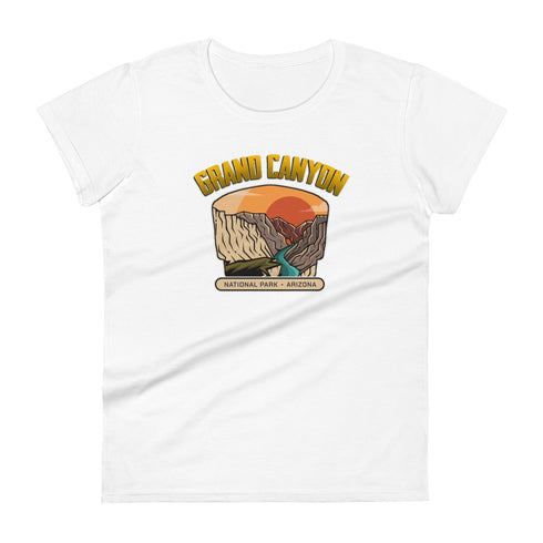 Grand Canyon Outdoors Women's short sleeve t-shirt - Mainstream Freedom