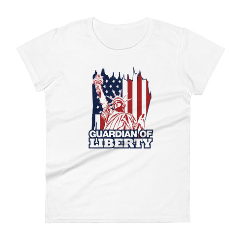 Guardian Of Liberty Women's short sleeve t-shirt - Mainstream Freedom