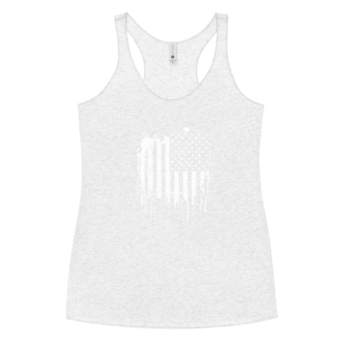 American Flag Women's Tank Top - Mainstream Freedom