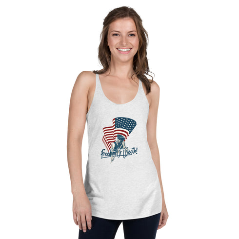 Freedom or Death Women's Tank Top - Mainstream Freedom