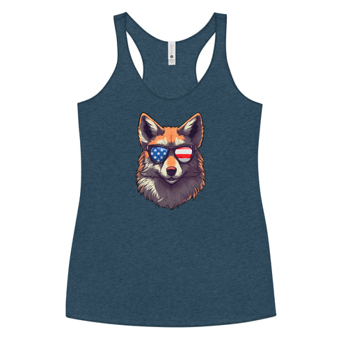 Furry Fox Women's Tank Top - Mainstream Freedom