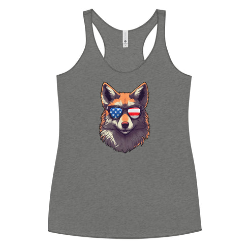 Furry Fox Women's Tank Top - Mainstream Freedom