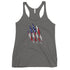 Patriot Grunge Slash Women's Tank Top - Mainstream Freedom