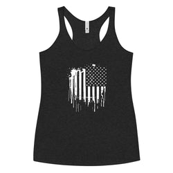 American Flag Women's Tank Top - Mainstream Freedom