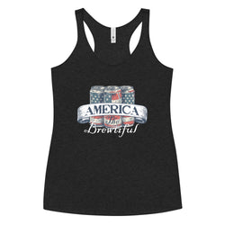 America The Brewtiful Women's Tank Top - Mainstream Freedom
