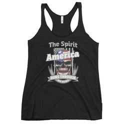 The Spirit of America Runs Through My Veins Women's Tank Top - Mainstream Freedom