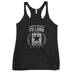 America Refusing To Lose Since 1776 Women's Tank Top - Mainstream Freedom
