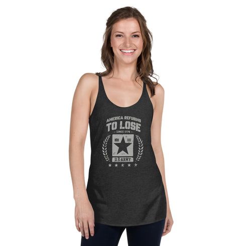 America Refusing To Lose Since 1776 Women's Tank Top - Mainstream Freedom