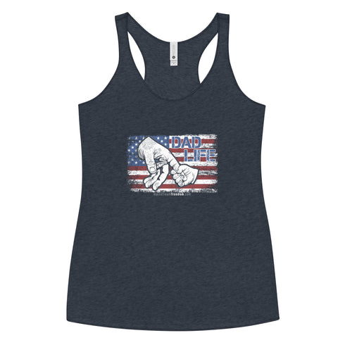 Dad Life Women's Tank Top - Mainstream Freedom