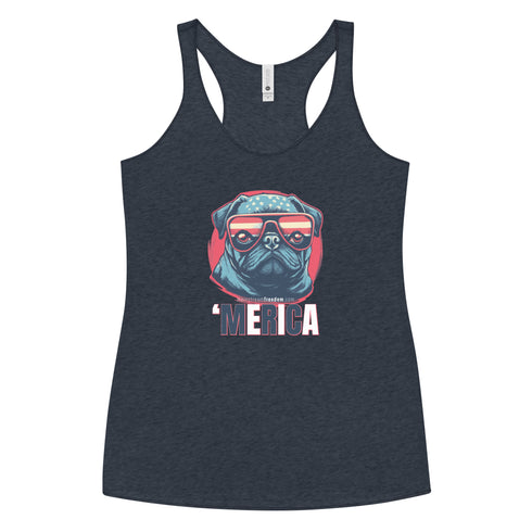 Merica Women's Tank Top - Mainstream Freedom