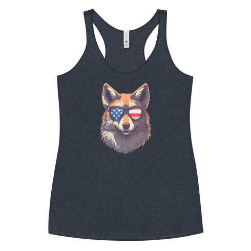Furry Fox Women's Tank Top - Mainstream Freedom