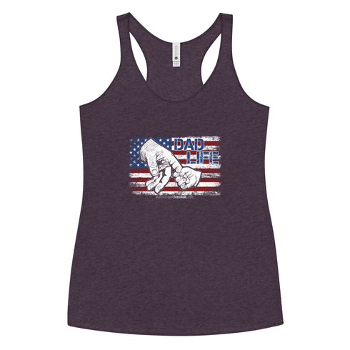 Dad Life Women's Tank Top - Mainstream Freedom